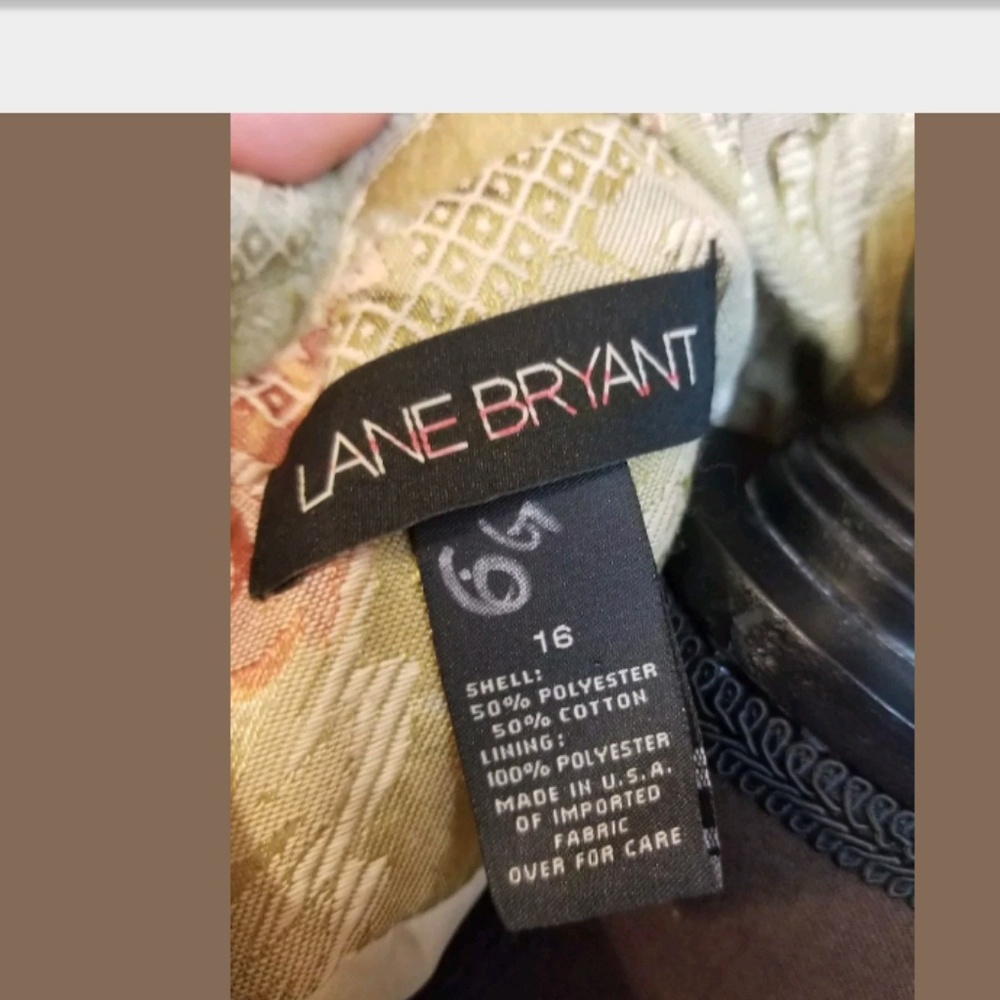 Floral blazer size 16 lane bryant - Picture 5 of 5